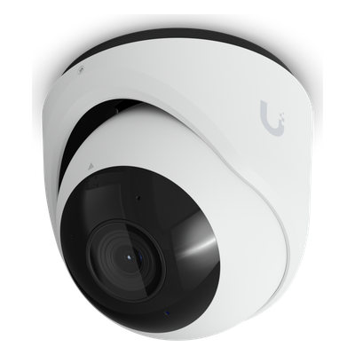 Cámara de Seguridad Turret Color Blanco / Alimentación PoE/ Resistente a Manipulaciones IK04/ Sensor de Imagen 1/1.8\" 8MP/ Ajuste Manual 3 Ejes