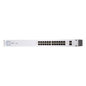 Switch PoE UniFi capa 2 Administrable de 26 puertos Gigabit (24 eth PoE y 2 SFP) 802.3 af/at / Pasivo 24V, 500 Watts, throughput de 38.69 Mpps