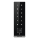 Teclado Esclavo de Control de Acceso / Lector Dual MIFARE 13.56 MHz y PROX EM 125 KHz / Bluetooth y Códigos QR / PIN Táctil / RS-485 Wiegand OSDP / Rango Térmico -40°C a 65°C