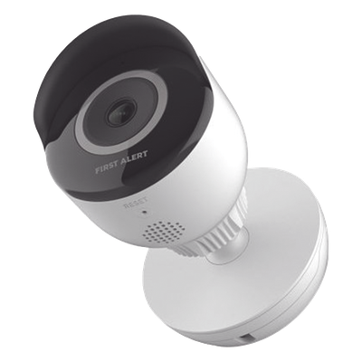 Cámara IP para exterior con detección inteligente de personas, vehículos y mascotas, audio bidireccional y disuasión con sirena