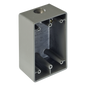 Caja Condulet FS de 1\" (25.4 mm) con una boca a prueba de intemperie.