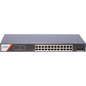 Switch Gigabit PoE+ / Administrable / 24 Puertos 1000 Mbps PoE+ / 2 Puertos SFP / Configuración Remota desde Hik-PartnerPro / PoE Extendido 250 Metros / 370 Watts