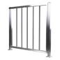 Puerta de Acero Inoxidable de Medio Cuerpo / Paso de 100 Centímetros de Ancho Ideal Para Dar Accesos que no Caben Por su Torniquete / Altura de 90 Centímetros