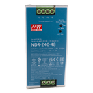Fuente de Poder Industrial / 240 Watts / 48 VCD / 5 Amp / Montaje Riel DIN / 88.5% Eficiencia / 2.48 x 4.47 x 4.93 pulgadas