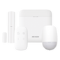 (AX PRO) KIT de Alarma AX PRO / Incluye: 1 Hub con bateria de respaldo / 1 Sensor PIR / 1 Contacto Magnético / 1 Control Remoto / WiFi / Compatible con Hik-Connect P2P