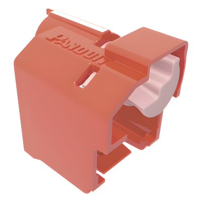 Kit de 10 Dispositivos Para Impedir Desconexión de Plug RJ45, Color Rojo, Incluye Herramienta para Instalar/Retirar