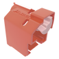 Kit de 10 Dispositivos Para Impedir Desconexión de Plug RJ45, Color Rojo, Incluye Herramienta para Instalar/Retirar
