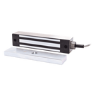 Chapa Magnética Electromagnética / 600 lb (272 kg) / IP65 / 12/24 VDC Seleccionable / Cable Acorazado 18\" (457 mm) / Sin Magnetismo Residual