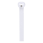 Cincho de Nylon 6.6 Dome-Top® Con Lengüeta de Bloqueo de Acero Inoxidable, 305 mm largo x 4.7mm ancho, Color Natural, Paquete de 100pz