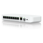 USW Flex 2.5G Switch de 8 Puertos 2.5GbE, con un Puerto de Enlace Ascendente Combinado RJ45/SFP+ de 10 GbE, Incluye Adaptador ca/cc