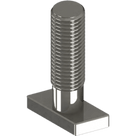 Perno de Montaje Solar / Acero Inoxidable / Rosca M8 / 30 mm / Compatible con N Rail 4.72 y M2 / 12.26 g