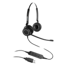 Audífonos USB de Diadema / Audio HD Estéreo / Cancelación de Ruido / Micrófono Cardioide 300° / Diseño Ergonómico 58-72 g