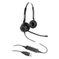Audífonos USB de Diadema ESTÉREO con Audio HD / Micrófono con Cancelación de Ruido / Calidad para uso en Oficina