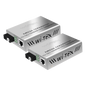 Convertidor de medios / Hasta 20 Km / 1 puerto SC/UPC 1000Mbps / 1 puerto RJ45 1000Mbps / WL: Tx 1310nm - Rx 1550nm / incluye 2 piezas A y B