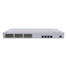 Switch Administrable PoE Capa 3 / 24 Puertos Gigabit PoE / 4 Puertos 10GE SFP+ / 128 Gbps / PoE 400W / iStack / ERPS