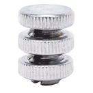 Abrazadera para Cerco Eléctrico / Doble Nivel de Sujeción / Aluminio Anticorrosión / Sin Herramientas / Cable hasta 2.5 mm