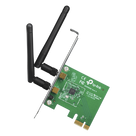 Adaptador Inalámbrico PCI Express / Wi-Fi N 300 Mbps / MIMO 2x2 / Antena Desmontable 2 dBi / 2.4 GHz / Windows y Linux