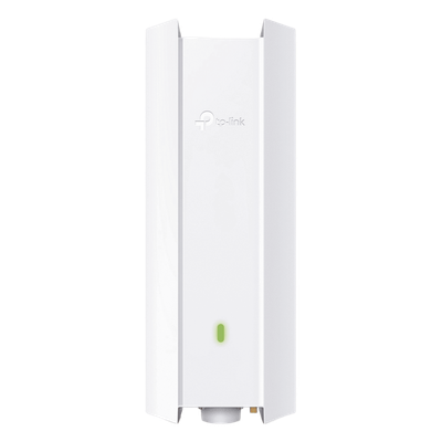 Punto de Acceso Omada Exterior-Interior / Wi-Fi 6 AX1800 MU-MIMO 2x2 / Mesh Omada / Alta Densidad de Usuarios / Configuración por Controlador o Stand-Alone / Para Montaje en Mástil/ Pared / Aliment
