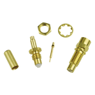 Conector Jack SMC / Anillo Plegable / Cable RG-316 / Montaje en Chasis