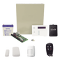 Kit de alarma inalámbrico con panel VISTA-48, teclado 6160RF, contactos magnéticos, sensor PIR y control remoto