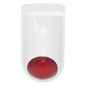Sirena Estrobo SFIRE SF-06R / 110 dB / 12 VCC / Estrobo Rojo Integrado / Uso Interior y Exterior