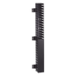 Organizador Vertical / 40 UR / 1825 mm (70.8 in) / Montaje Frontal en Riel / PVC / 2.25 in Ancho / Negro