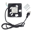 Ventilador de Gabinete / 110 VCA / 12 x 12 cm / 38 CFM / 1.6 m Cable NEMA 5-15 / 20,000 Horas
