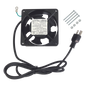 Ventilador 110 Vca de 12 x 12 cm con Cable y Clavija