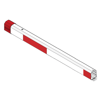 Brazo Octagonal de Aluminio de 4.2 metros / Compatible con Iluminación Rojo-Verde (No incluida)