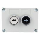 Botonera doble / IP40 / NO / 24VDC / 106 x 72 x 58 mm / 4.2 x 2.8 x 2.3 in