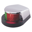 Luz Bi-Color de Navegación / USCG 1 Milla / 12 VCD / 10 W / Carcasa Cromada / Embarcaciones <12 m (39.4 ft)