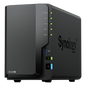 NAS DiskStation DS225+ | 2 Bahías | Intel Celeron J4125 | 2 GB DDR4 | Hasta 40 TB | Puertos 1GbE y 2.5GbE | USB 3.2 Gen 1 | Compatible con RAID | Synology DSM.