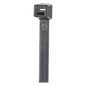 Cincho de Nylon 6.6 StrongHold™, 160mm largo x 2.5mm ancho, Color Negro, Exterior Resistente a Rayos UV, Paquete de 100pz