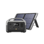 Estación de Energía Portátil / 256 Wh LFP / Inversor Onda Sinusoidal Pura 300 W / Panel Solar 200 W / USB-C 60 W / IP67 / Wi-Fi