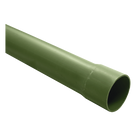 Tubo Conduit Pesado PVC / 1 1/2\" (38 mm) / 3 m (9.8 ft) / Autoextinguible / No Conductor Eléctrico / NMX-E-012-SCFI
