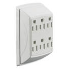 Multicontacto Dúplex / 6 Salidas / 15 A / 125 V CA / 1875 W / Aislamiento Reforzado / -40 °C a 75 °C (-40 °F a 167 °F)