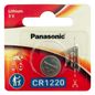 Batería de Litio tipo Moneda / 3V / 35mAh / CR1220 / No Recargable / -30°C a +60°C