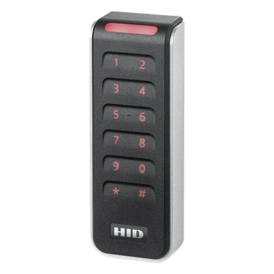 Lector con Teclado SIGNO PRIORITY Estandar Profile  Multitecnologia/ 20KNKS-T0-000000/ Garantia de Por Vida/ Pigtail/Wiegand & OSDP