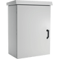 Gabinete Para Exterior OSP ComLine de 18 UR, 600 mm de Ancho, 500 mm de Profundidad De Aluminio, Color Gris Claro Con Protección NEMA 4/12/4X/3/3R; IP66