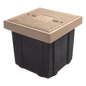 Registro Eléctrico para Uso Peatonal 60 x 60 x 40 cm (23.62 x 23.62 x 15.75 Pulgadas), Resistencia 3 Toneladas, Uso Peatonal
