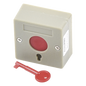 Botón de Pánico a Prueba de Fuego / Restablecimiento con Llave / Tamaño Compacto para Fácil Instalación