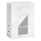 Atenuador de Clavija Inteligente / Dual Receptáculo / LED/CFL 100 W / Incandescente/Halógeno 300 W / 120 V / Alcance 9 m (29.5 ft)