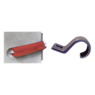Kit de fijación / 8 grapas + tornillos + taquetes / Tubo 1/2\" / Polietileno flexible / -10°C a +120°C / Interior y exterior