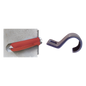 Kit de 8 grapas, 8 taquetes y 8 tornillos para sujetar conductores redondos o tubo en muro (para tubo de 1/2) (2104-07240)