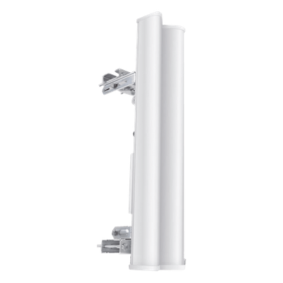 Antena sectorial para radio estaciones base airMAX de 120 grados de cobertura horizontal, 2 GHz (2.3-2.7 GHz) de 15 dBi