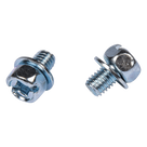 Paquete de tornillos / 42 piezas / Acero inoxidable / Interruptores derivados / Diseño ergonómico