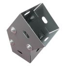 Codo Horizontal de Derivación / 45 Grados / 100 x 100 mm (4 x 4 pulg) / Acero al Carbón / Ducto CH-DC-100X100L