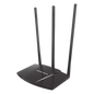 Router N de alta potencia 300 Mbps / 1 Puerto WAN 10/100 / 3 Puertos LAN 10/100 / Chip PA (potencia transmisión 2x) / 3 Antenas de 7 dBi
