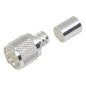 Conector UHF Macho (PL-259) para cables RG-8/U, RG-214/U, BELDEN 8268.