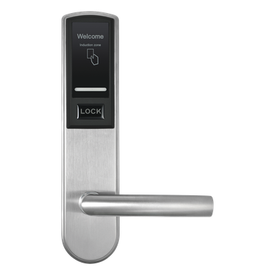 Cerradura para Hotel Derecha / Tarjetas MIFARE 13.56 MHz / Aleación de Zinc / 224 Eventos / Software ZKBio CVSecurity